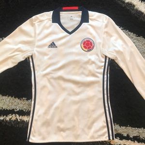 Adidas long sleeve soccer jersey